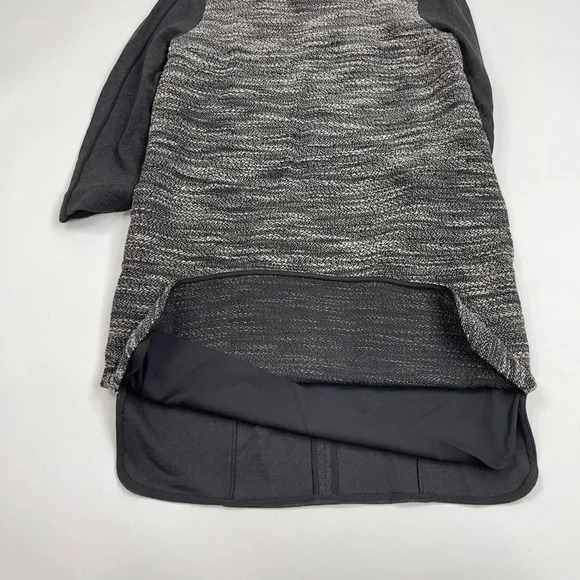 Vince Tweed Black White Gray Shift Dress - Picture 3 of 11